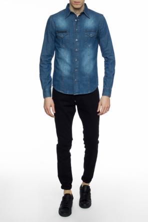 Denim shirt with snap buttons, zdjęcie 2 Denim shirt with snap buttons od Philipp Plein